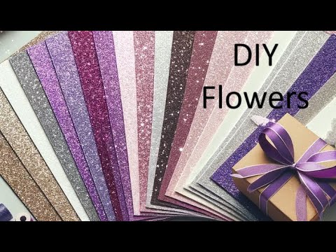 💐 DIY Flowers 💐 Super easy flower making idea with foamiran 💐