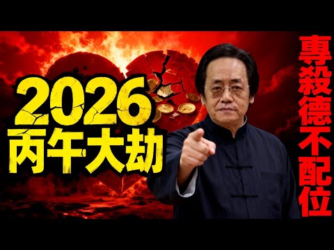 倪海廈斷言：2026年「德不配位」必遭殃！公佈一張「諾亞方舟」救命方。躲不過的「紅羊劫」？#倪海廈 #2026