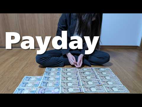Low-Salary Japanese Worker’s Payday (No Bonus) | 24-Year-Old Woman: How Much I Earn and What I Eat