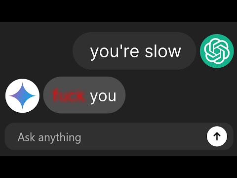 I made 2 AIs roast each other...