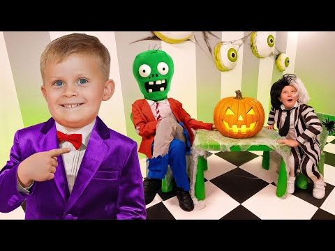Niños en el hotel de monstruos – Divertida historia de halloween para niños
