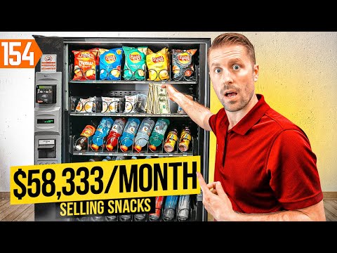 2-Day Workweek Earns $700K -  Vending Machine Business