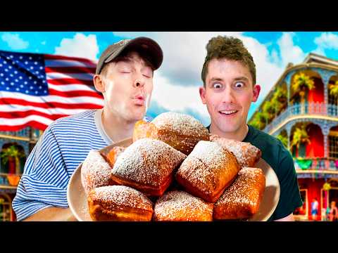 Two Brits try Southern Desserts for the first time!