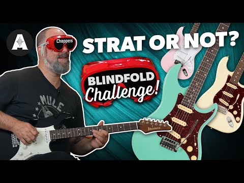 Can Chappers Hear the Real Fender Strat?! Blindfold Challenge!