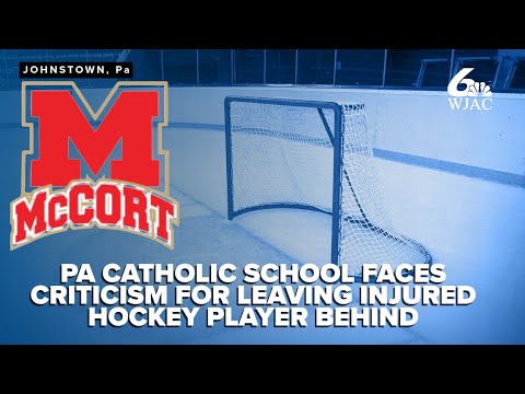 PA school district addresses decision to leave injured hockey player behind with paramedic