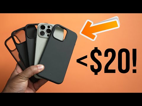 Top 5 iPhone 16 Pro Max Cases Under $20!