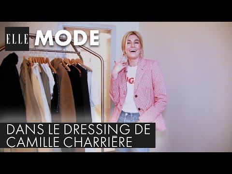 Inside Camille Charrière's dressing room | ELLE Fashion