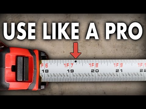 Most homeowners don't know this, how to use a tape measure like a pro