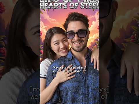 #sponsored @NickandCarrie made an epic romance novel cover on #VeoonShorts 🦸‍♂️