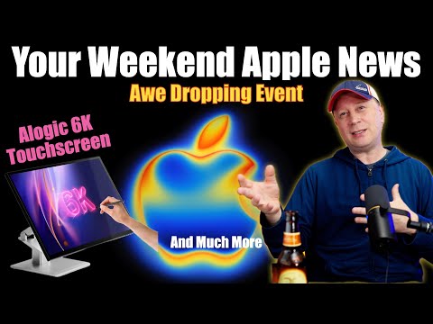 Apple's Awe Dropping Event, New 6K Touchscreen Monitor, Apple's AI Plan, Mac Studios, Apple News