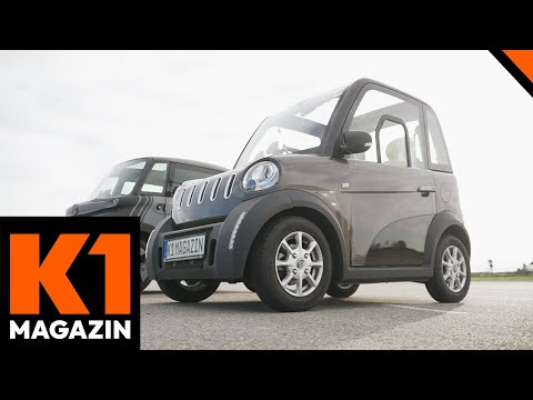 Zwei Sitze, ein Akku und 45 km/h ⚡ Elektrische Mini-Autos im Test! | K1 Magazin