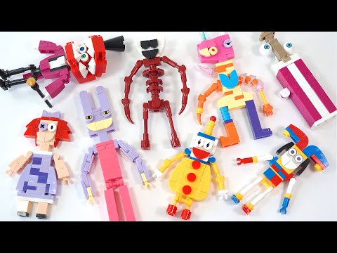 LEGO The Amazing Digital Circus Unofficial Lego Set