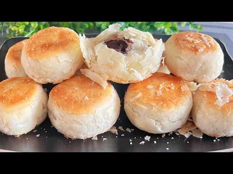 免烤箱！免油炸！紅豆酥配方來了，簡單又美味！