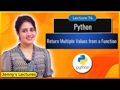 Return Multiple values from a Function |Multiple return Statements| Python for Beginners #lec74