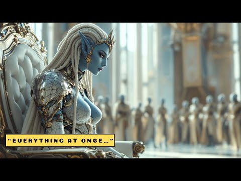 All The Nobles Rejected The Alien queen, But A Human Man Knelt Before Her Without Hesitation.!