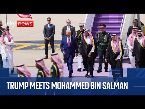 Trump lands in Saudi Arabia to kick off Middle East tour