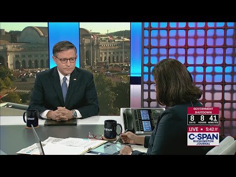 Speaker Mike Johnson on C-SPAN's "Washington Journal"