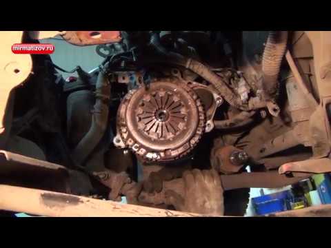 Сцепление на Матиз 0.8: замена по шагам!