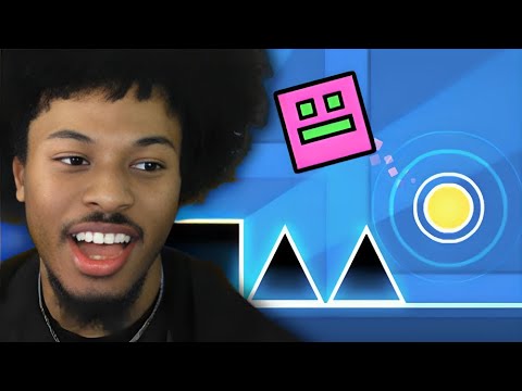 Ant is the world's worst Geometry Dash player...