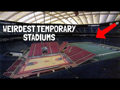 10 of the Weirdest Temporary Sports Stadiums in History