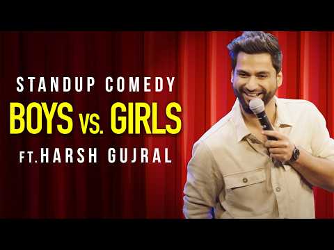 Boys vs Girls | Harsh Gujral Standup Comedy | Crowd Work | Mirchi Marathi