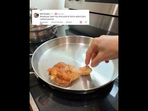 Pollo en la sartén #natural #receta