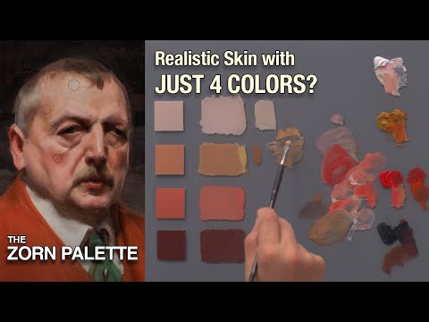 Can You Really Paint Skin With Just 4 Colors? Zorn Palette