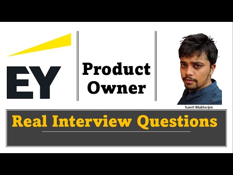 EY⭐ Product Owner Interview Question and Answers -PART1