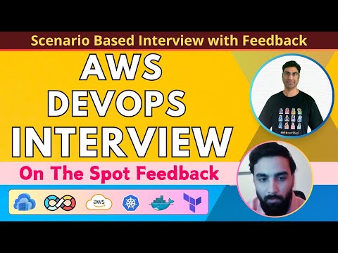 AWS DevOps Engineer Mock Interview with Feedback | Containers | Docker | CKA | Kubernetes | GitOps