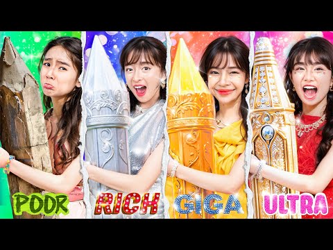 Poor Vs Rich Vs Giga Rich Vs Ultra Rich Girl Back To School!