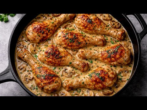  I learned this trick at a fancy restaurant! Perfect Mushroom Chicken