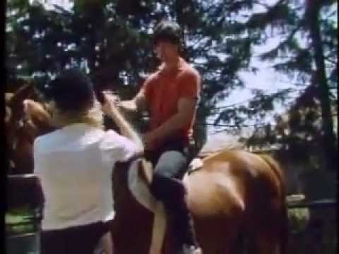 1985 Keanu Reeves. Going Great. Riding lessons
