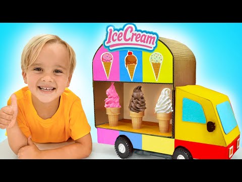 Crianças aprendem bom comportamento com o Mini Caminhão de Sorvete