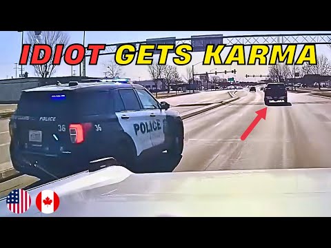 INSTANT KARMA by Police 🚨  Reckless Drivers Get Busted Part 3