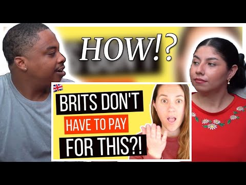 AMERICANS REACT TO 7 FREE THINGS IN THE UK!