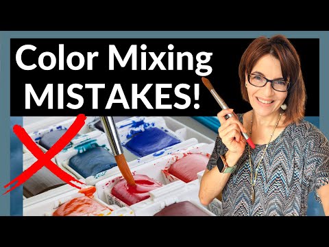 How To Mix Watercolors for Beginners (AVOID these Mistakes!)
