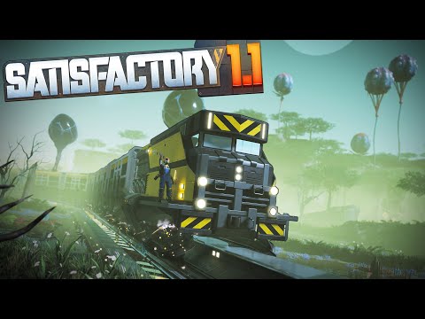 Uncovering the SWAMP's KEY Resource... By RAIL! - Satisfactory 1.1
