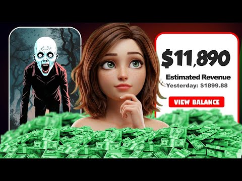 How To Make VIRAL Scary Story Videos With AI (100% Free – No Paid Tools)