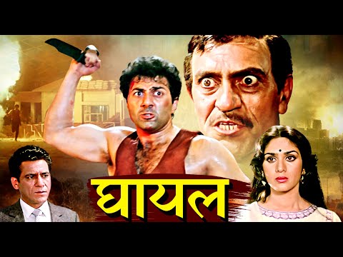 Sunny Deol की ब्लॉकबस्टर एक्शन मूवी | GHAYAL | Meenakshi Seshadri, Raj Babbar, Moushmi Chatterjee