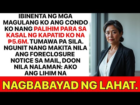 Ibinenta ng mga Magulang Ko ang Condo Ko para sa Kasal ng Kapatid Ko na ₱5.6M—Walang Paalam