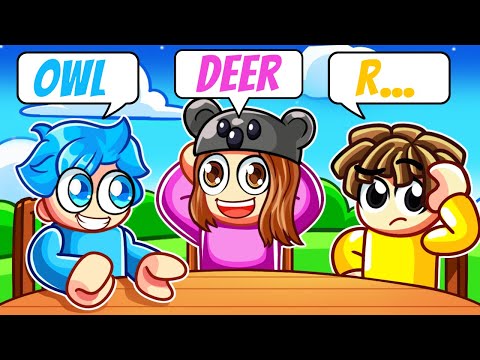 DON'T be the LAST LETTER In Roblox!