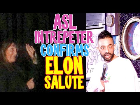 ASL Interpreter Does Elon Salute | Stand Up Comedy