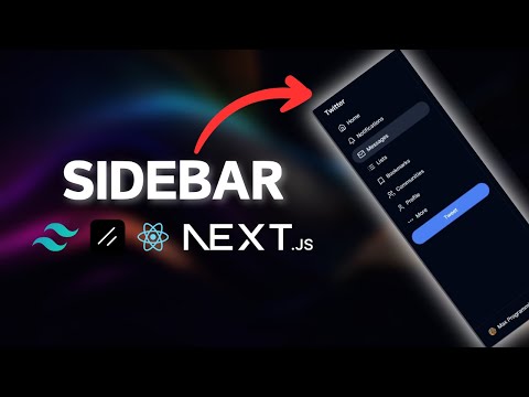 Build A Twitter Sidebar using Next.js 15, React, shadcn/ui, and Tailwind CSS