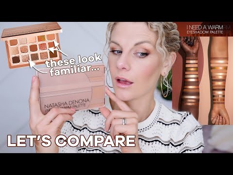 This palette is pretty BUT... | Testing and Comparing Natasha Denona's I Need A Warm Palette