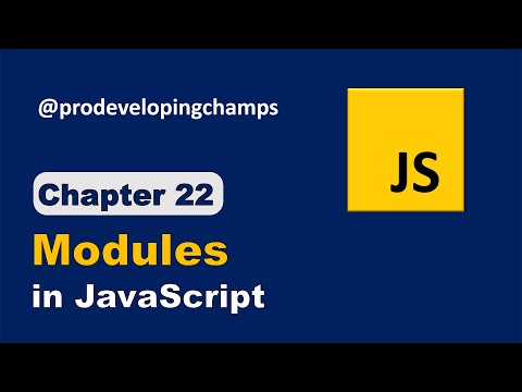 Import & Export in JavaScript | JavaScript Modules | JavaScript Full Course #22