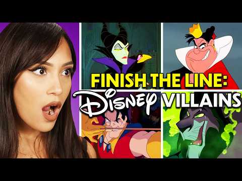 Can You Finish The Line? | Disney Edition