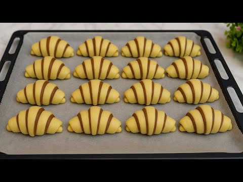 After discovering this method, I became addicted to it❗ Simple and easy croissants❗