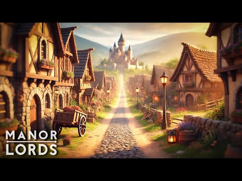 Building the PERFECT Village in 'Manor Lords' NEW Update... (Relaxing longplay)
