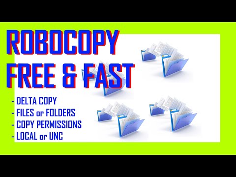 EASY: How to Use Robocopy To Copy Files Folders Shares & Permissions