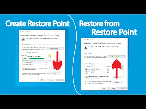 How to Create System Restore Point in Windows 10 | swift learn
